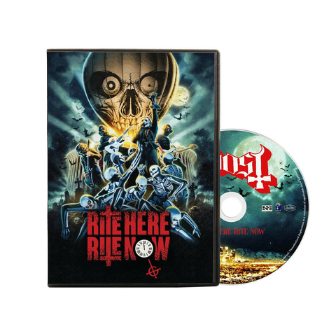 GHOST RITE HERE RITE NOW DVD (1DVD) 2024