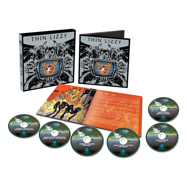THIN LIZZY 1976 BOX SET 2024 (5CD) (1BLURAY)