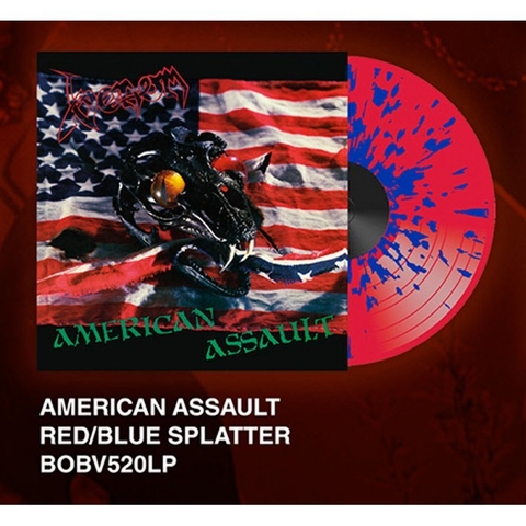 VENOM LP AMERICAN ASSAULT VINIL COLORIDO SPLATTER 2017