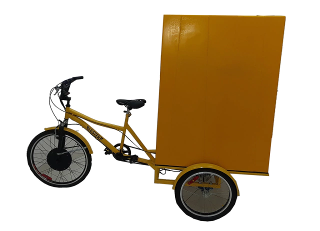 Triciclo Eléctrico Caja Cerrada Fibra de Vidrio - comprar online