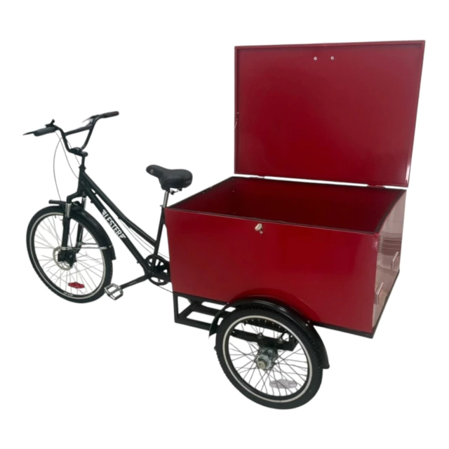 Triciclo Carga Trasera Caja Cerrada - tienda online