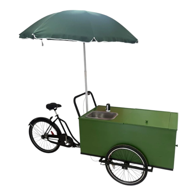 Food Bike Caja Extendida con sombrilla - comprar online