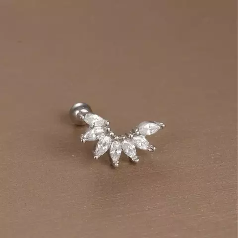 PIERCING QUEEN SILVER (UNIDAD)