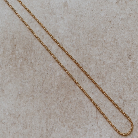 CADENA ALEXA GOLD 45CM (BAÑADA EN ORO)