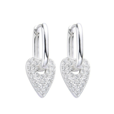ARGOLLITAS CORAZON ROCK 10MM (PLATA 925)