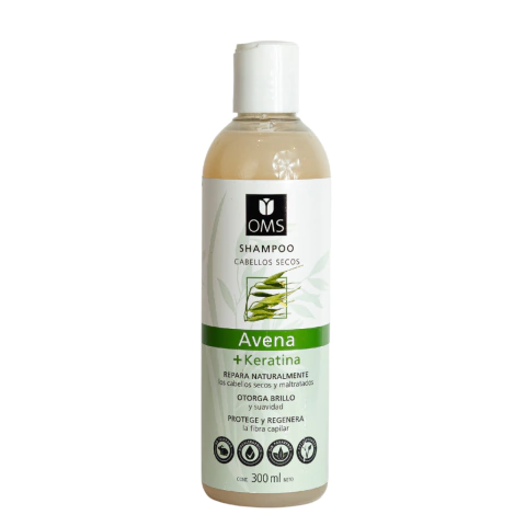 Shampoo Avena + Keratina OMS Cabellos Secos - comprar online