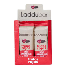 Barra FRUTOS ROJOS Natural Sin Azucar Agregada Raw K Sin Gluten Laddubar 30 Grs en internet