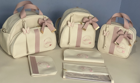 Kit maternidade personalizado 6 peças