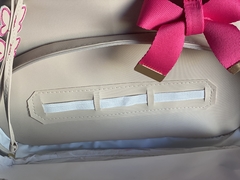 Kit maternidade personalizado 6 peças marfim detalhes pink na internet