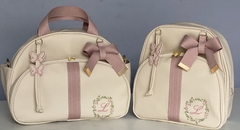 Kit maternidade floral duas peças