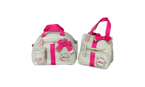 kit maternidade personalizado 3 peças