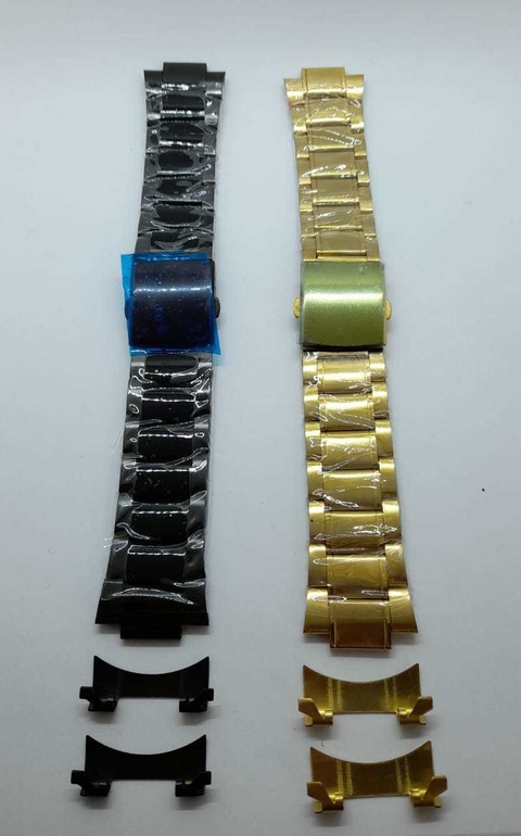 Pulseira de Aço Com Terminal (26mm)