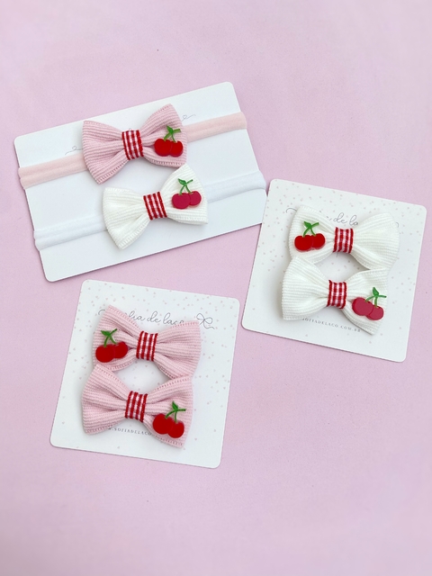 Laço Manu Cereja (unidade)