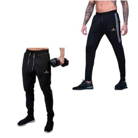 Combo Hombre!! 2 Pantalones Deportivos Chupines 1 Lycra y Microfibra - comprar online