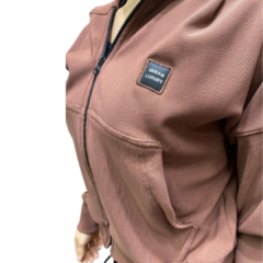 Campera lycra deportiva dama -CAMPOTTO MARRRON en internet