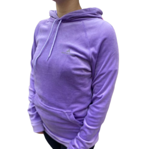 Buzo Plush deportiva dama - BUMUPLUSHURB Violeta - comprar online