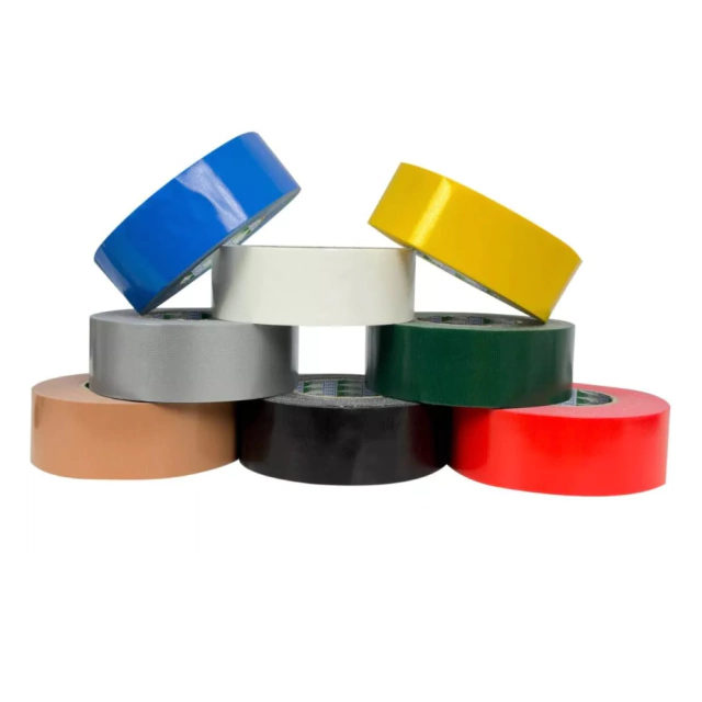 Fita Adesiva Tecido - Tipo Gaffer Tape - 5cm X 50m x 0,22mm) Fita Adesiva Tecido - Tipo Gaffer Tape - 5cm X 50m x 0,22mm)