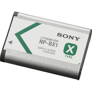 Bateria Sony Original - NP-BX1 / M8 (1240mAh 3.6V) - compatível com ZV-1 / ZV-1F / ZV-1 II / CyberShot