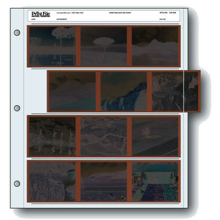 Porta Negativos Print File - 120mm (12 /folha)