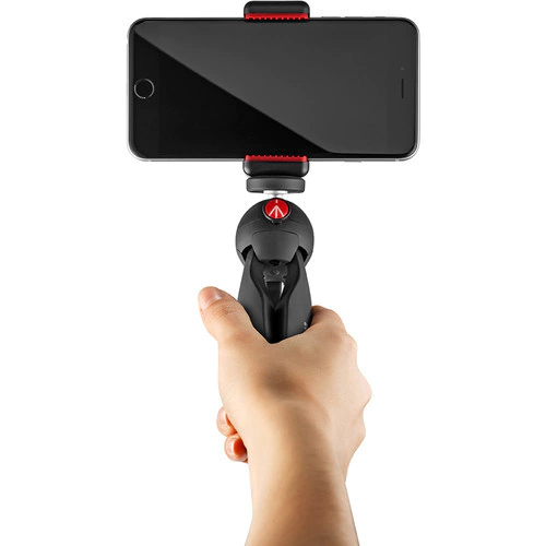 Mini Tripé de Mesa Manfrotto Pixi Smart - MKPIXICLAMP-BK - CAMERA NINJA • PHOTO VIDEO STORE