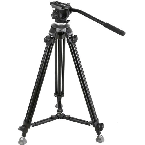 KIT VIDEO - Tripé e Cabeça Fluída E-Image EK610 (3kg / 161cm)