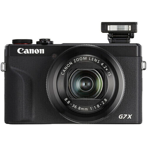 Camera Canon Powershot G7X Mark III Black (20.1mp, 4K, Wi-Fi)