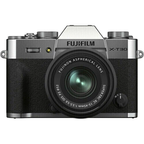 Camera Fujifilm Mirrorless X-T30II Silver + XC 15-45mm OIS PZ