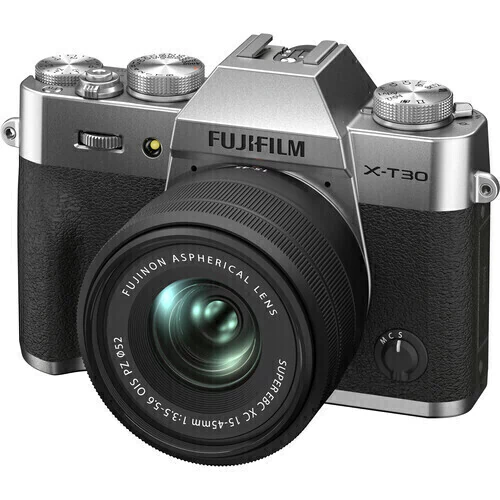 Camera Fujifilm Mirrorless X-T30II Silver + XC 15-45mm OIS PZ - comprar online
