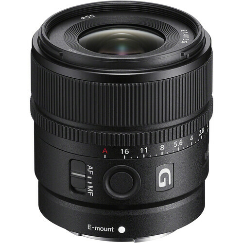 Lente Sony E-mount / E 15mm F1.4 G (APS-C) Lente Sony E-mount / E 15mm F1.4 G (APS-C)