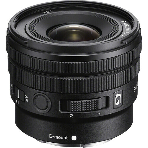 Lente Sony E-mount / E 10-20mm F4 PZ G (APS-C) Lente Sony E-mount / E 10-20mm F4 PZ G (APS-C)