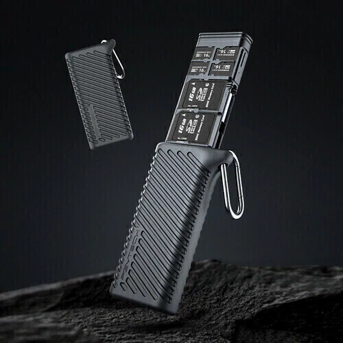 Case / Leitor PGYTECH CreateMate SD UHS-II / MICRO SD UHS-II (USBC 3.2 GEN 1 - Proteção IP54 - Transmissão até 5gb/s)