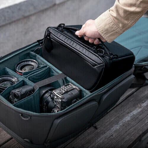 Mochila Backpack + Shoulder Bag PGYTECH OneMo 2 (Space Black, 35L) - loja online