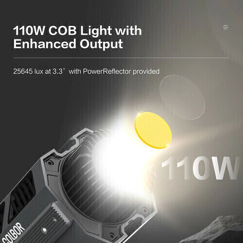 Imagem do Led UltraCompacto Colbor CL100X (110W - Bicolor / 2700-6500K CCT, IRC 97)