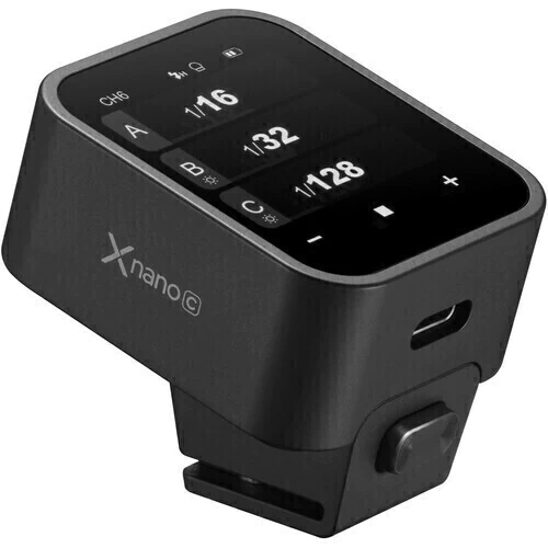 Transmissor de Rádio Flash Godox Xnano X3C para CANON (OLED Touchscreen / 2.4GHz / TTL / USBC ) na internet