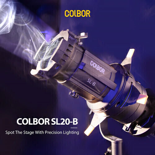 Lente de Projeção 20°- Colbor SL20-B ( LED CL60 / CL100X SERIES - Bowens)