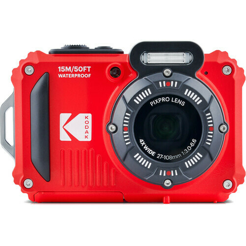 KODAK Câmera digital PIXPRO Zoom FZ45-RD de 16 MP com zoom
