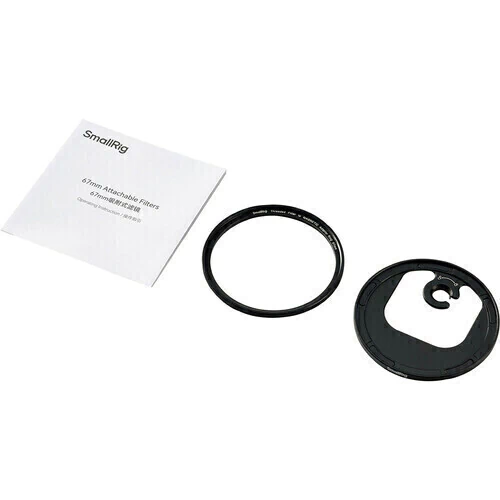 Anel Adaptador de Filtro SmallRig 4587 (Iphone Cage M-Mount - 67mm Magnético / 67mm Rosca Tradicional)