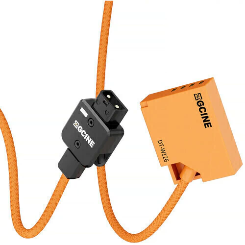 ZGCINE Dummy Bateria FujiFilm W126 com conector D-Tap - (60cm)