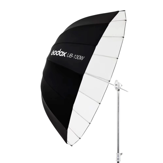 Sombrinha Parabólica Refletora Godox UB-130W (Diametro 130cm - Interior Branca / White)