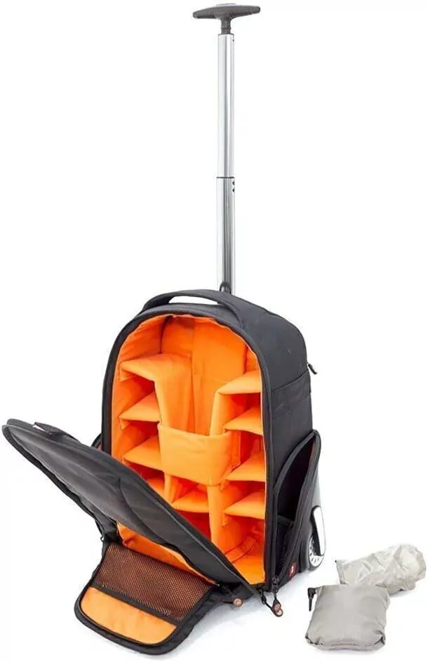 Mochila Nest Athena 90 com Rodas e Capa de Chuva na internet