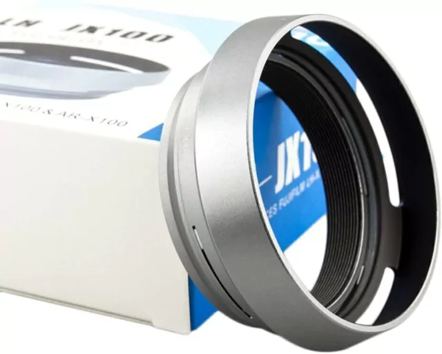 Parasol JJC LH-JX100 SILVER para FujiFIlm X100VI ( com adaptador filtro 49mm) na internet