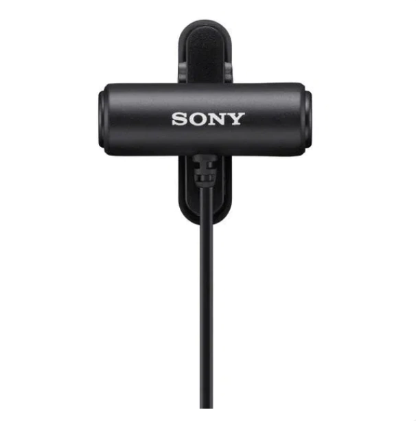 Microfone Lapela com Fio - Sony ECM LV1
