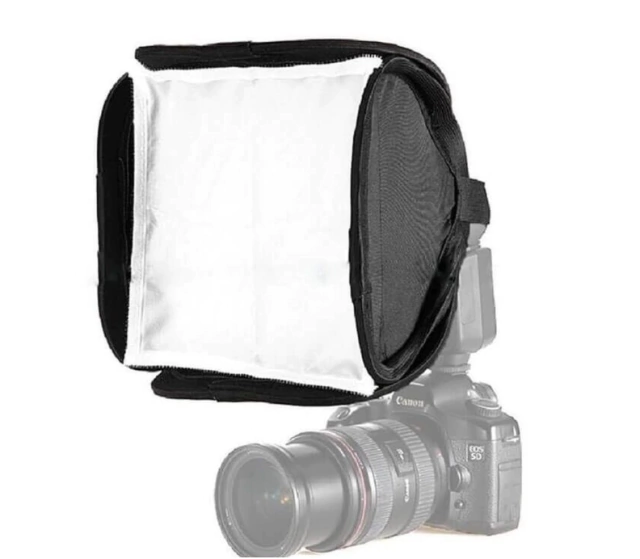 Softbox Mini Flash Speedlite Universal Godox (23x23cm) PK-EFS23