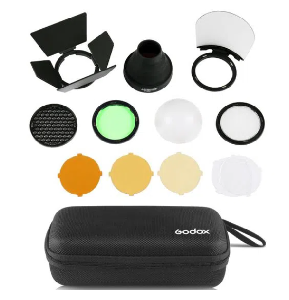 Kit Acessórios Magnético Godox AK-R1 para Flash Speedlite - GODOX V1 / AD200 c/ H200R - comprar online Kit Acessórios Magnético Godox AK-R1 para Flash Speedlite - GODOX V1 / AD200 c/ H200R - comprar online
