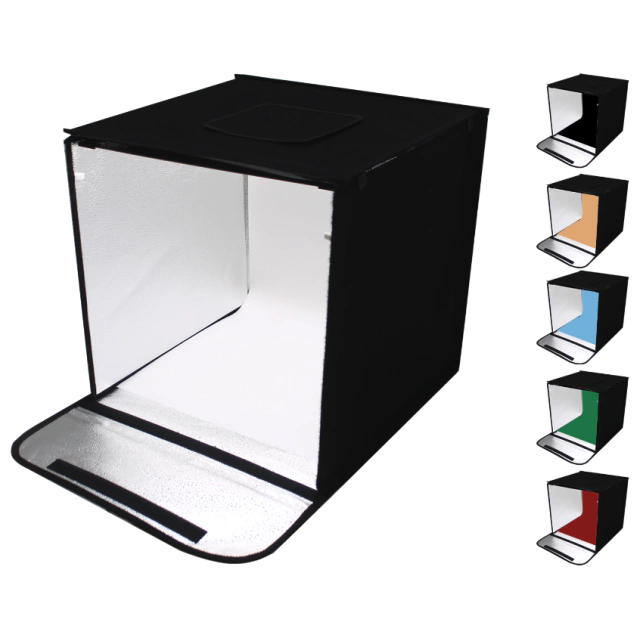 Kit Mini Studio Greika TENDA LED 440 (40X40X40cm - 110V - 50W - 4 FUNDOS) - comprar online