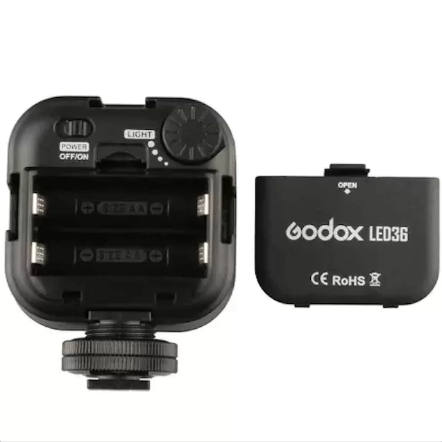 Mini Iluminador LED36 Godox (36 leds - Temp. 5500K) - loja online