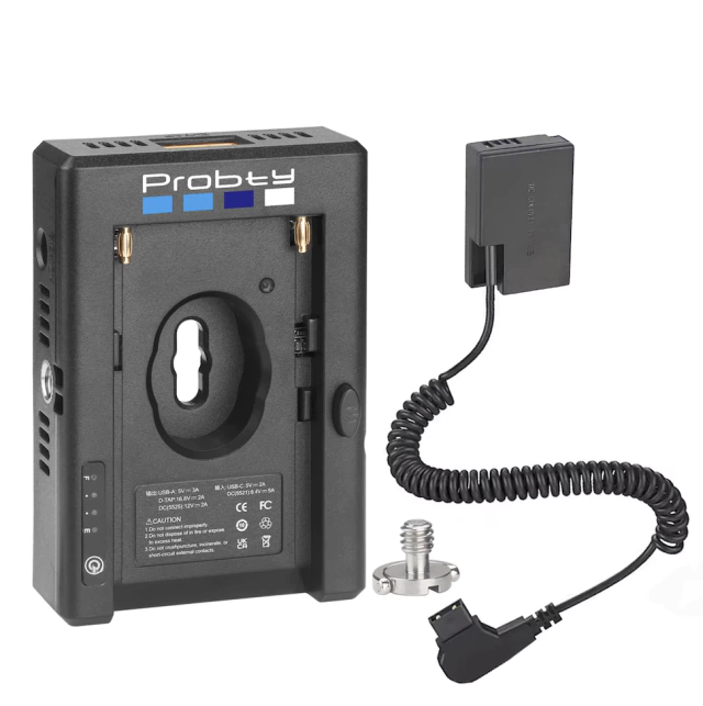 Adaptador Bateria Canon LP-E17 Probty NPF - (DUMMY DR-E18)