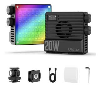 Iluminador LED Power Pocket ULANZI LE20 (20w / RGB / FX / 5000mAh / ICR>95) - comprar online
