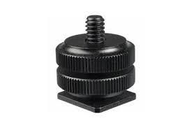Adaptador Greika YA4380 com Sapata Hotshoe e Parafuso 1/4