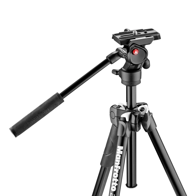 Tripé Manfrotto MK290LTA3V 290 Light Com Cabeça Hidráulica - Até 4kg - comprar online